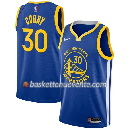 Maillot Basket Golden State Warriors Stephen Curry 30 2019-20 Nike Icon Edition Swingman - Homme